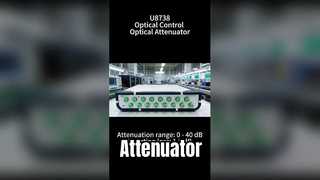 Fitur Produk Attenuator Optik Kontrol Optik 8 Saluran U8738