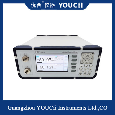 Dual Channel Optical Power Meter dengan Display Efisien dan hemat biaya
