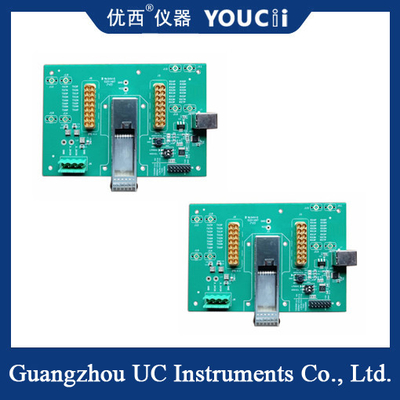 4-Channel QSFP-DD 400Gdps Product Test and Evaluation Board (Pembuktian dan Evaluasi Produk dengan 4 Saluran)