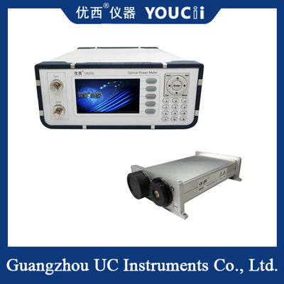Pengukur daya optik dengan jenis konektor PC/APC dan kisaran suhu 0 sampai 40