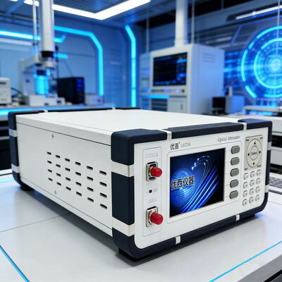 Peredam Optik Variabel Kompatibel dengan Serat Optik Mode Tunggal Standar