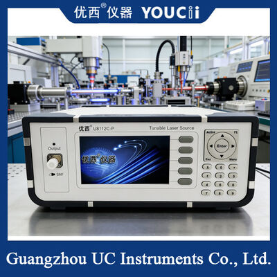 Akurasi Panjang Gelombang Relatif ±5 Pm Sumber Laser yang Dapat Disesuaikan dengan USB RS232