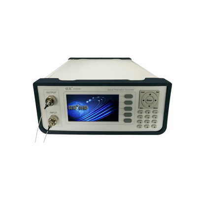 FC APC Optical Connector Motorized Polarization Scrambler 1200nm Sampai 1610nm
