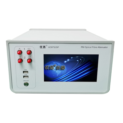 Polarisasi Saluran Ganda Mempertahankan Attenuator Optik 0~45DB