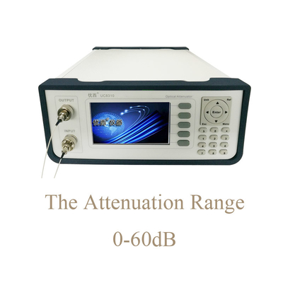 Program Controlled Desktop Optical Attenuator Insertion Loss 1.8dB Akurasi 0.1dB