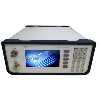 Rentang Daya Pengukur Daya Optik 4 Saluran +10 ~ -65dBm/+25 ~ -50dBm