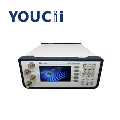 Pengukur Daya Serat Optik 4CH Dengan Rentang Daya +10 ~ -70dBm 850nm