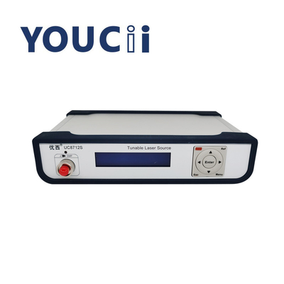 C/L/CL Band Multimode Sumber Cahaya 1550nm Panjang Gelombang Resolusi 1.0pm