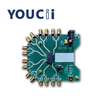 QSFP28 EVB SFP Papan Evaluasi Dengan Empat Input Dan Output