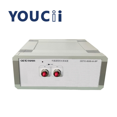 Attenuator Optik yang Dapat Diprogram Saluran Tunggal Dengan Output Penguncian Daya