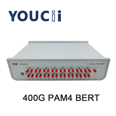 400G PM4 BERT Tester Tingkat Dukungan PAM 14,0625 26,5625 28,9 GBd