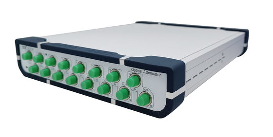 4Ch 8CH Variabel Optical Attenuator Atenuasi Komunikasi Optik
