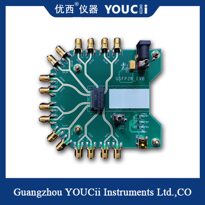 Papan Tes Evaluasi Kinerja Modul Aktif QSFP28 EVB QSFP+