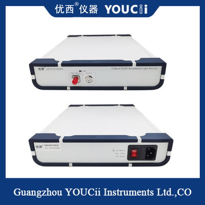 O Band Single Channel Width Light Sumber Cahaya SLED Stabilitas Tinggi