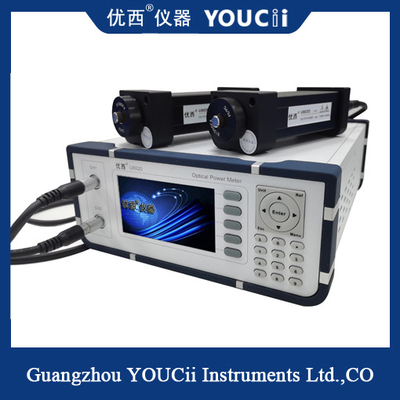 Dual Channel High Power Optical Power Meter +25 ~ -65dBm Performa Tinggi