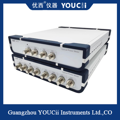 Multichannel Optical Power Meter 1510 ~ 1625 nm Kalibrasi Kontinyu