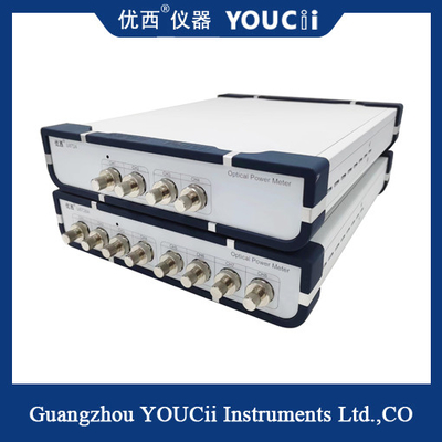 4-Channel Optical Power Meter Digunakan Untuk Planar Optical Waveguide PLC Elements