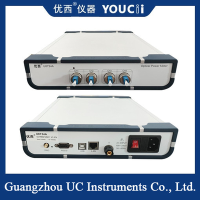 Empat - Channel LC Port Fast Scanning Optical Power Meter +10~-65dBm