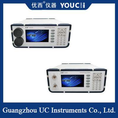 Jenis Meja Dual Channel Optical Power Meter Dengan Plug +9~-66dBm