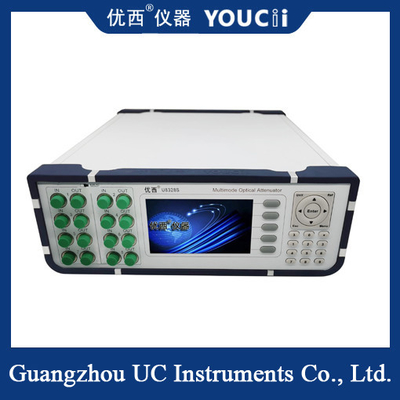 Kinerja tinggi dari 8-Channel Multi-Mode Optical Attenuator dengan Display