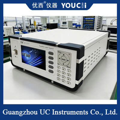 Rentang Penyesuaian Daya 25dB Resolusi Panjang Gelombang 1.0pm Sumber Laser yang Dapat Ditala
