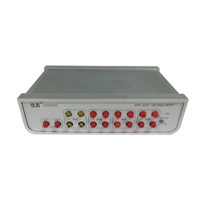 4Chs 24.5Gbps 29Gbps ​​BERT Tester 622Mhz Sampai 11.7Ghz