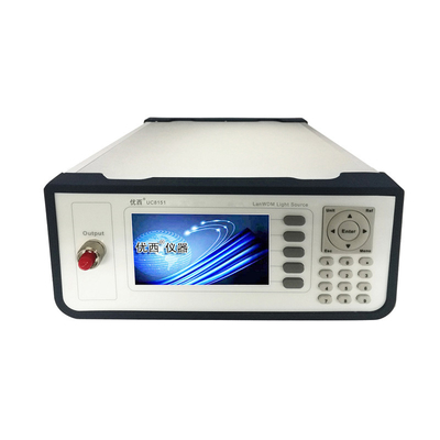 Sumber Laser Tunable Multichannel LanWDM Sumber Cahaya Akurasi Panjang Gelombang 1.0nm 0,01dB