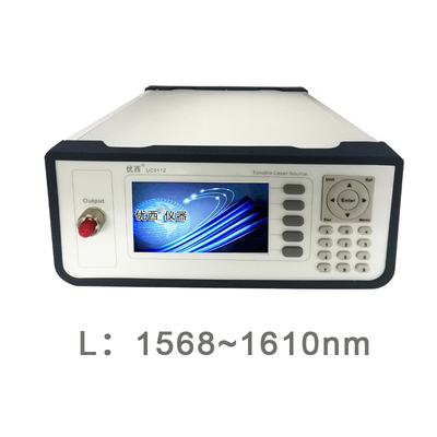 Sumber Laser Merdu L Band Redaman Sumber Cahaya yang Dapat Disesuaikan 1568~1610 nm