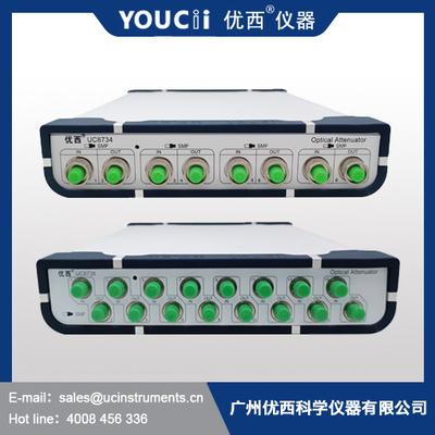 4Ch 8CH Variabel Optical Attenuator Atenuasi Komunikasi Optik